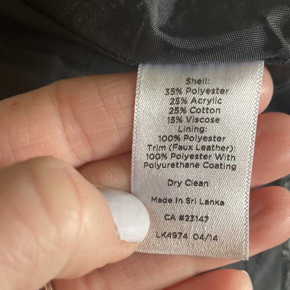 Talbots Tweed Mini Skirt, Size 10 - Picture 6 of 7